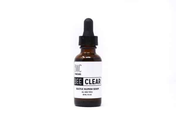 natural acne removal, bee clear serum, beewaxed cosmetics