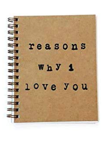 ‘Reasons Why I Love You’ Notebook